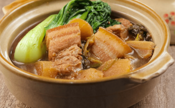 Keto Doenjang Braised Pork Belly