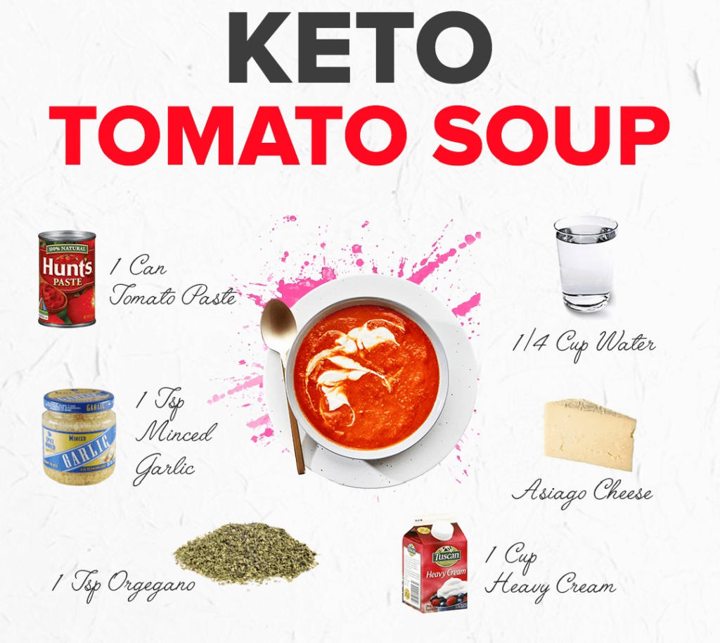 Keto Snacks - Tomato Soup