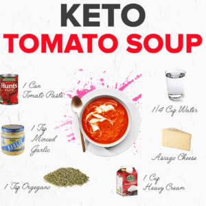 Keto Snacks - Tomato Soup