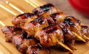 Keto BBQ Chicken Kebabs