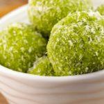 Coconut matcha fat bombs