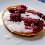 Keto cream cheese pancakes