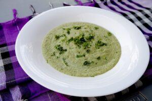 Keto super green soup