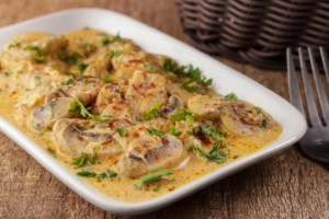 Keto Mushroom Stroganoff